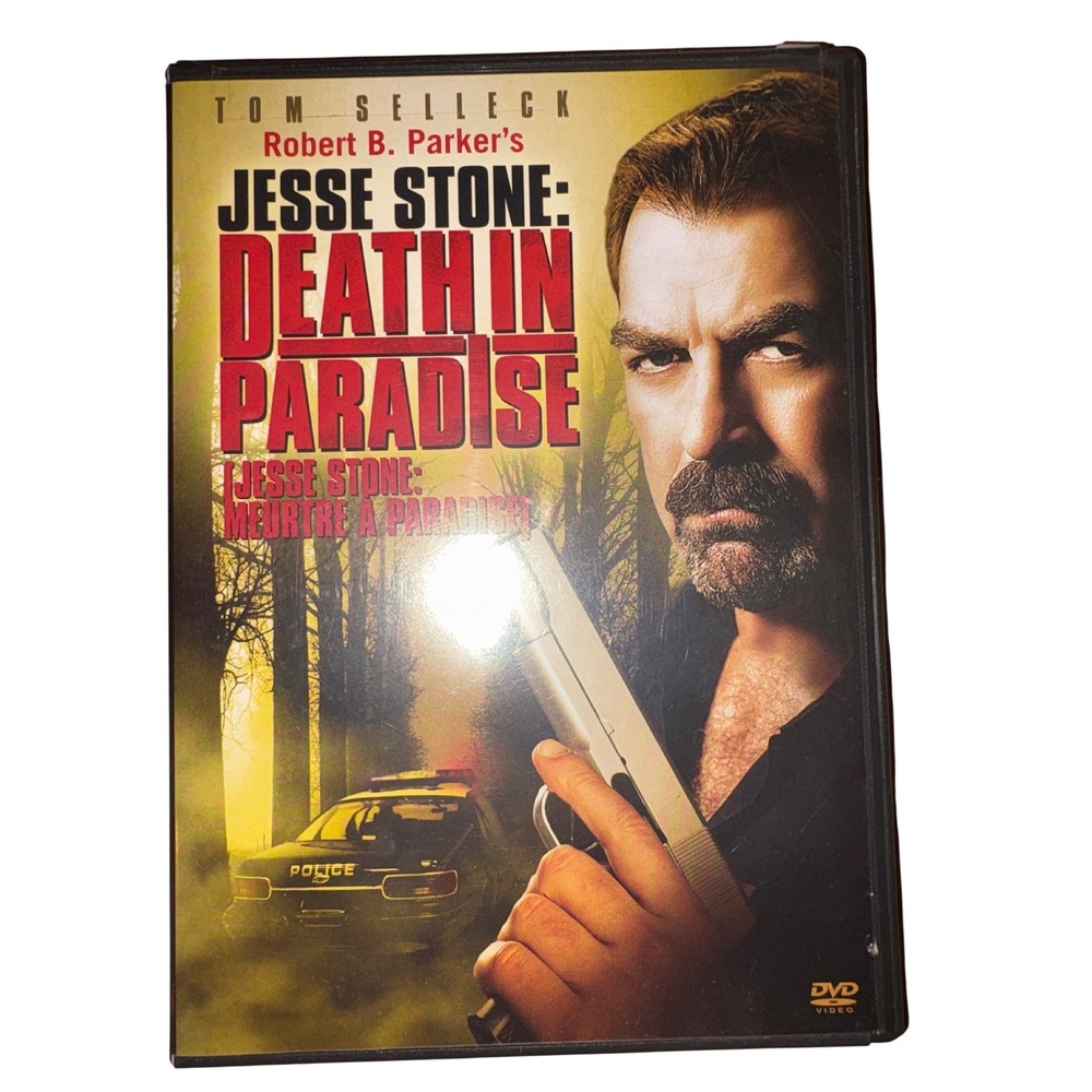 Jesse Stone Death in Paradise DVD Tom Selleck Robert B Parker Crime Drama Movie